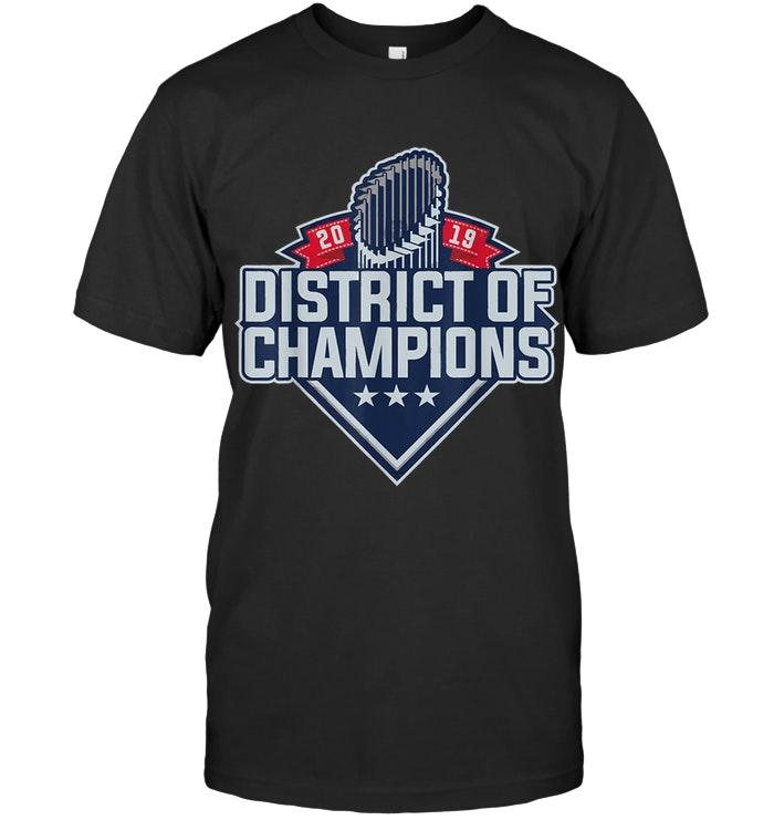 Washington Nationals 2019 World Series Champions District Of Champions Simpson Shirt