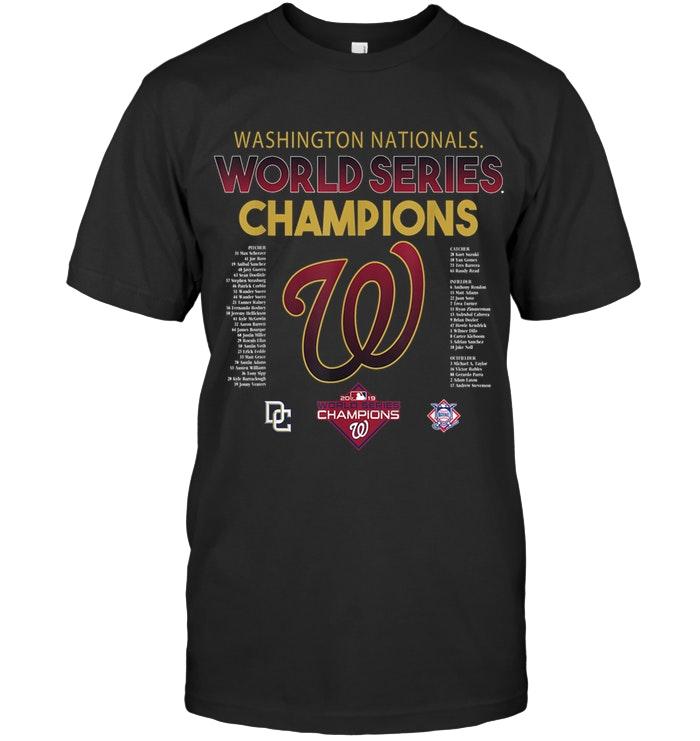 Washington Nationals 2019 World Series Champions Simpson Shirt