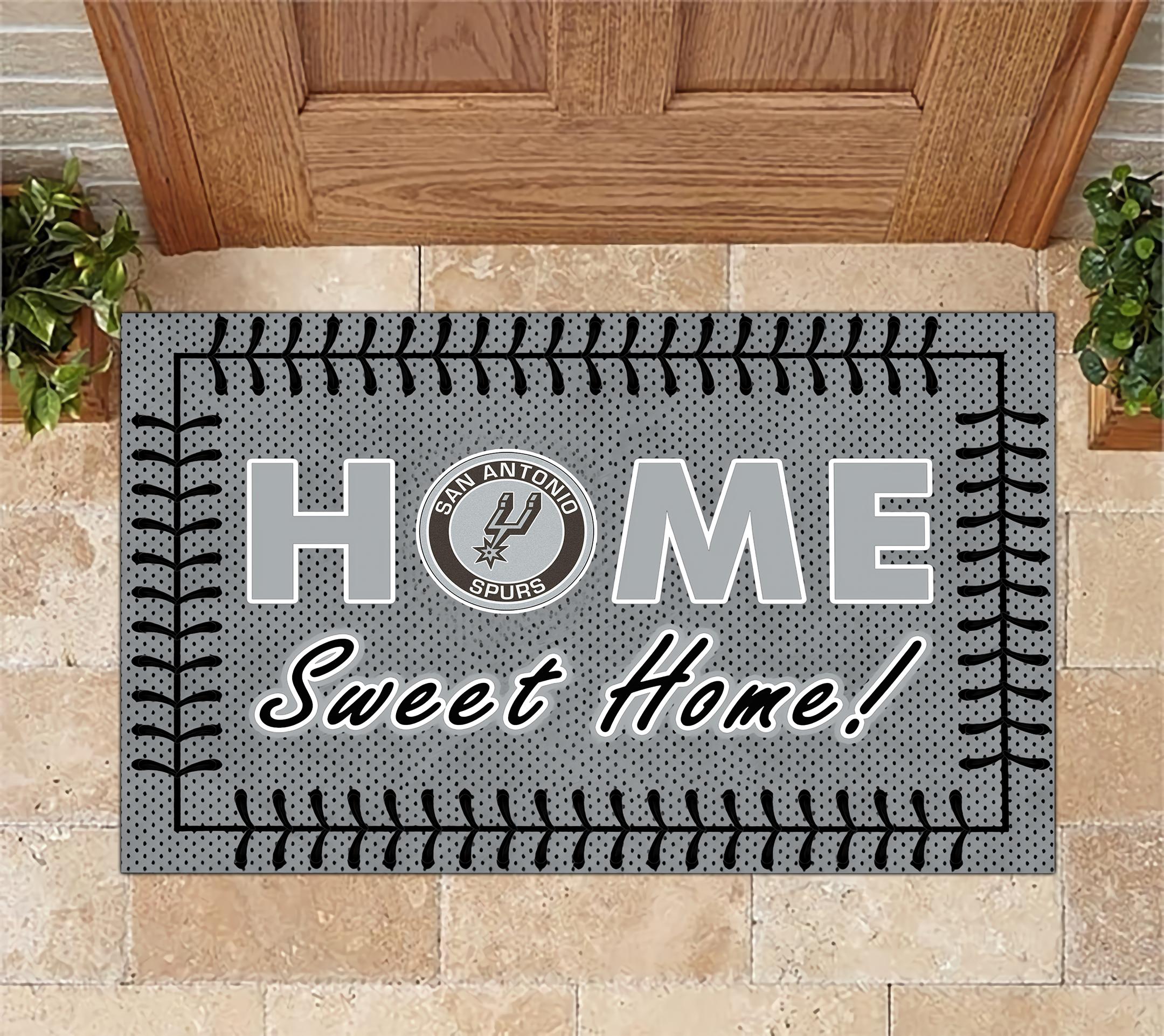 San Antonio Spurs Home Sweet Home Doormat Doormat