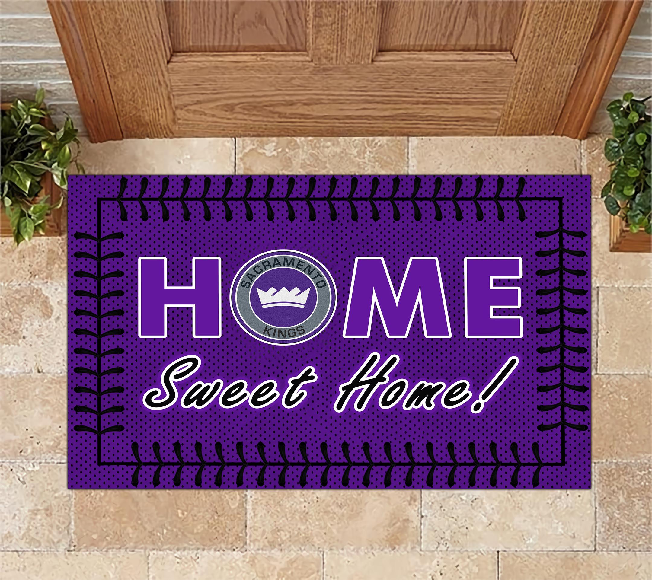 Sacramento Kings Home Sweet Home Doormat Doormat