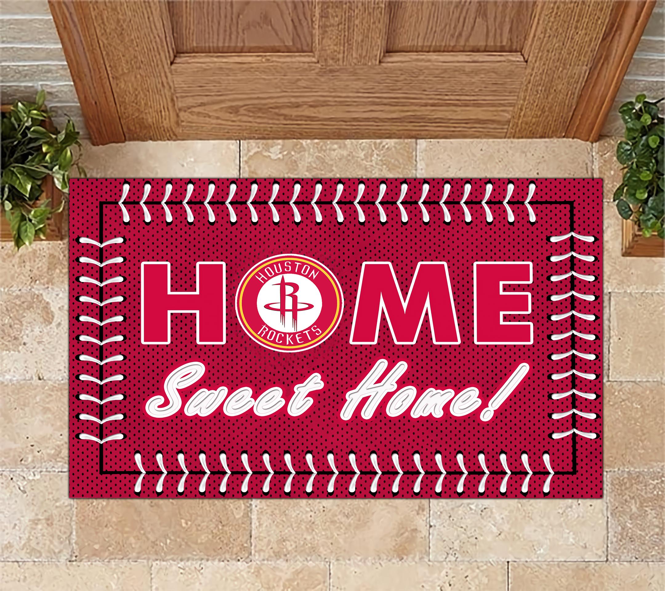 Houston Rockets Home Sweet Home Doormat Doormat