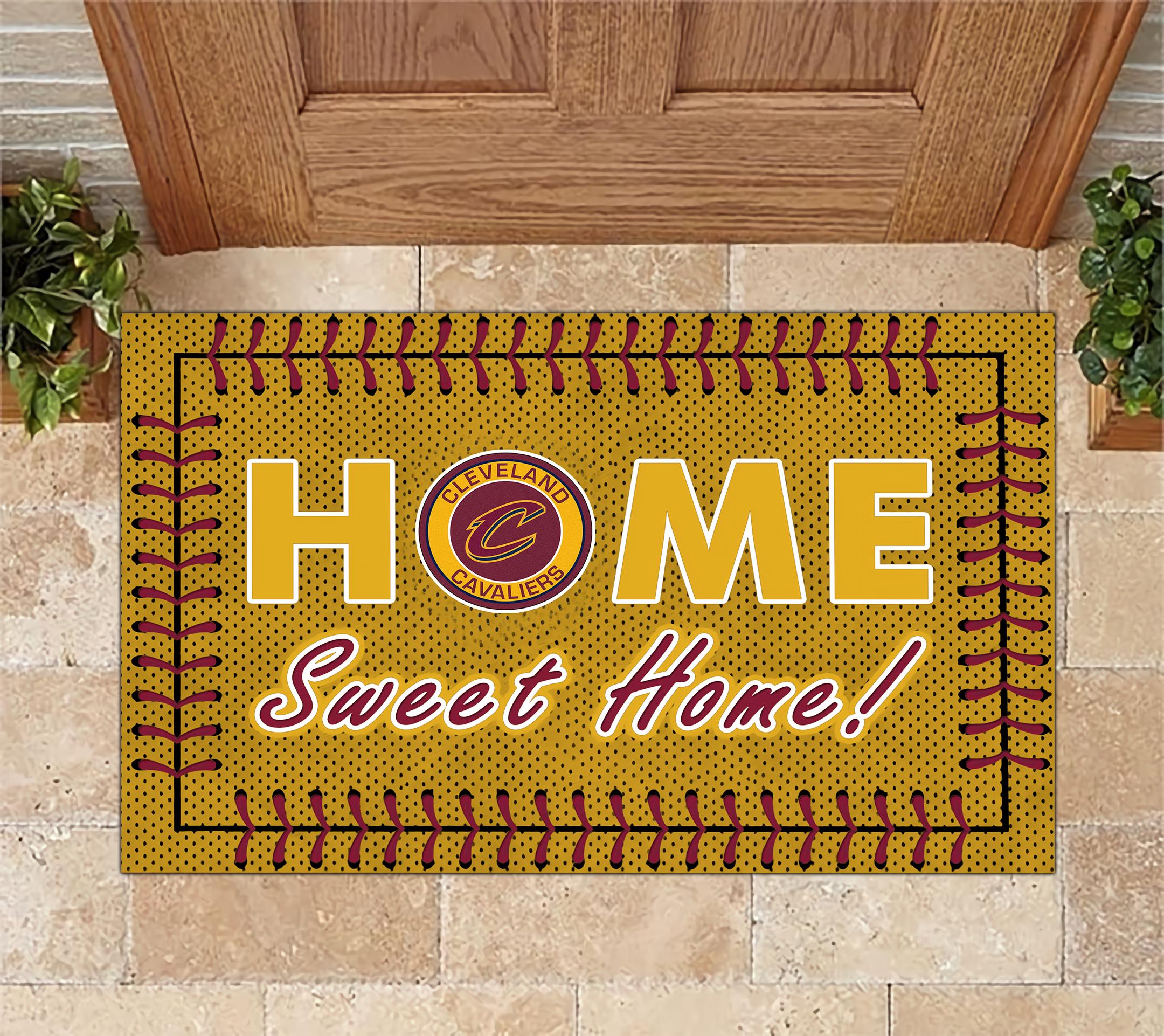 Cleveland Cavaliers Home Sweet Home Doormat Doormat