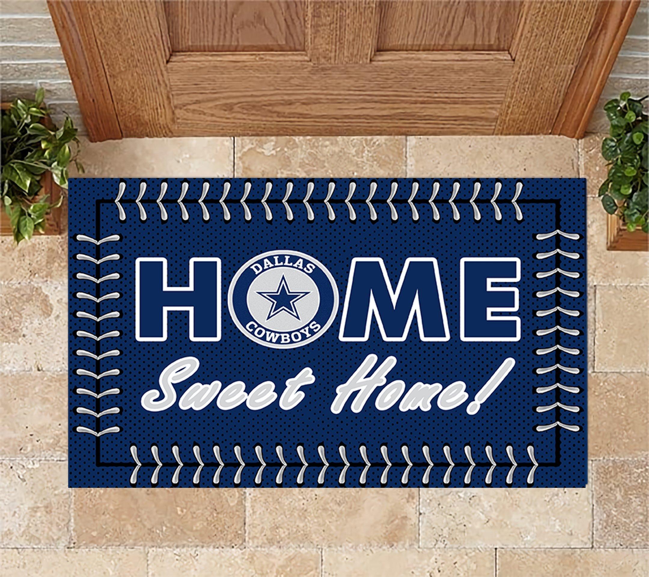 Dallas Cowboys Home Sweet Home Doormat Doormat