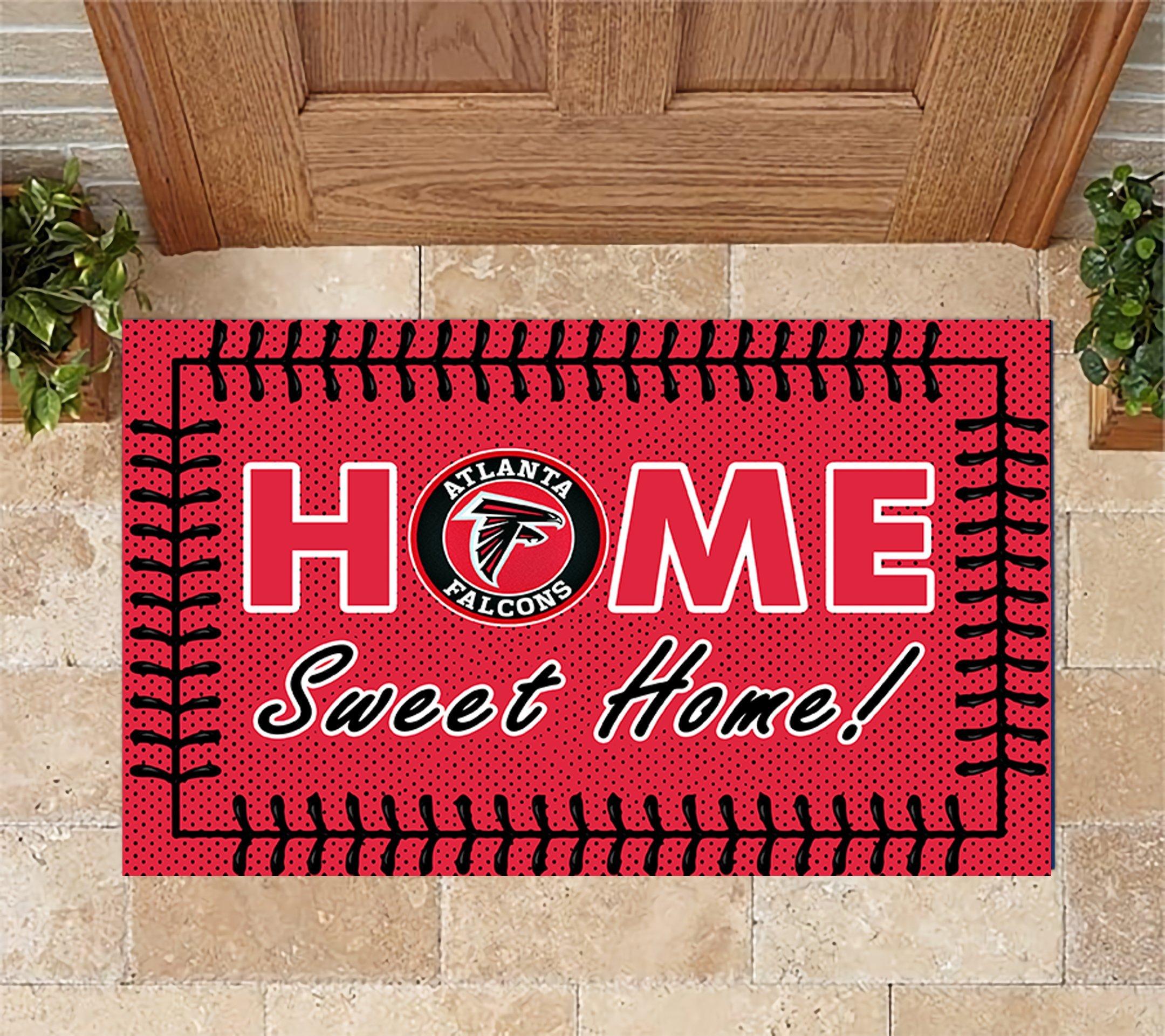Atlanta Falcons Home Sweet Home Doormat Doormat