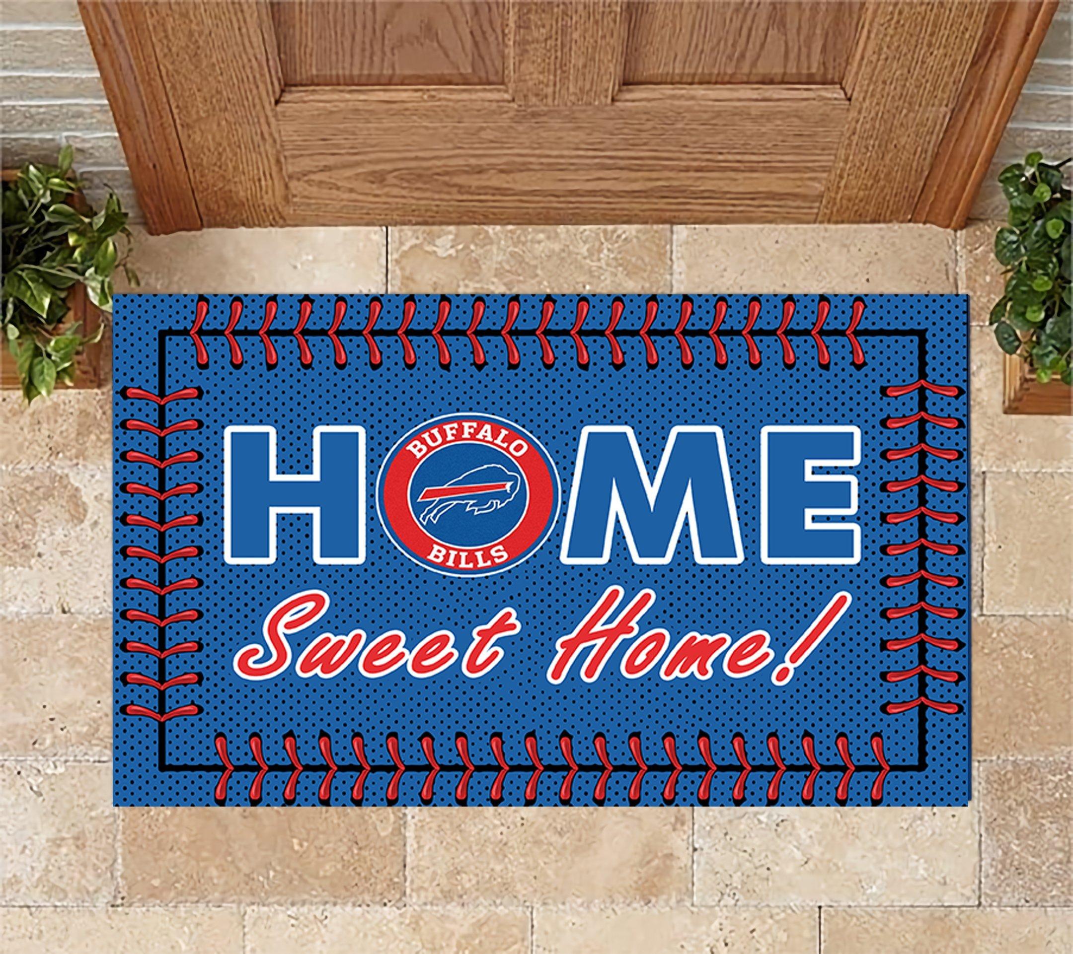 Buffalo Bills Home Sweet Home Doormat Doormat