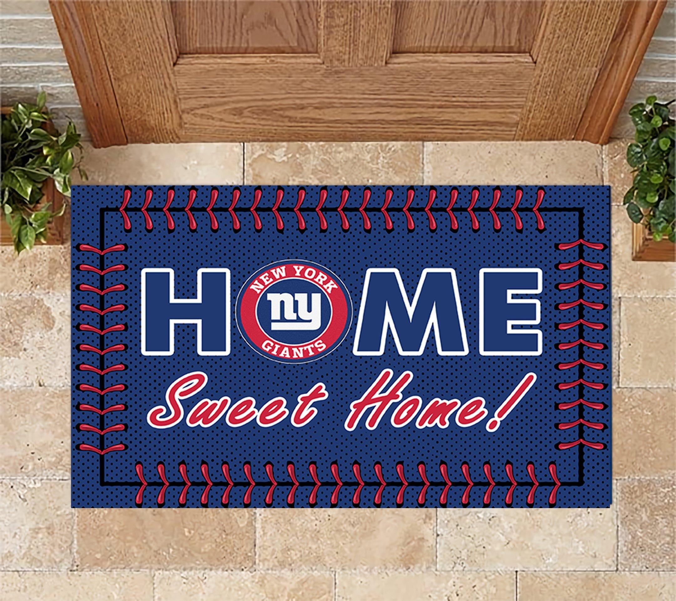 New York Giants Home Sweet Home Doormat Doormat