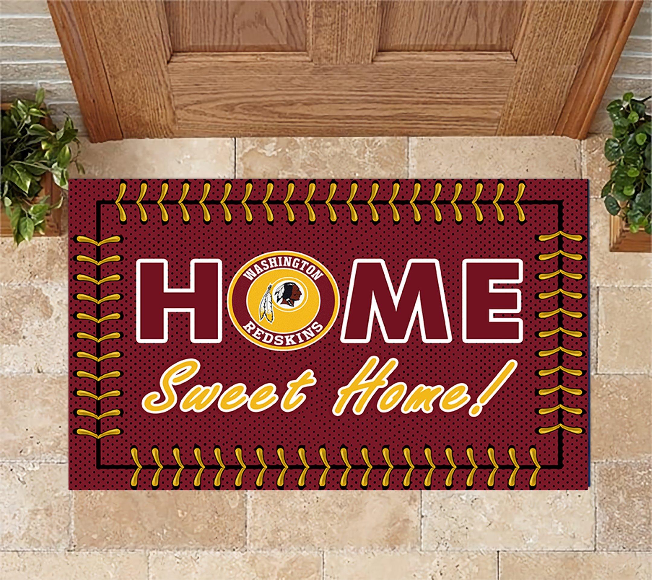 Washington Redskins Home Sweet Home Doormat Doormat