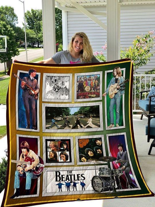 The Beatles Moments For Beatles Fan Quilt Blanket