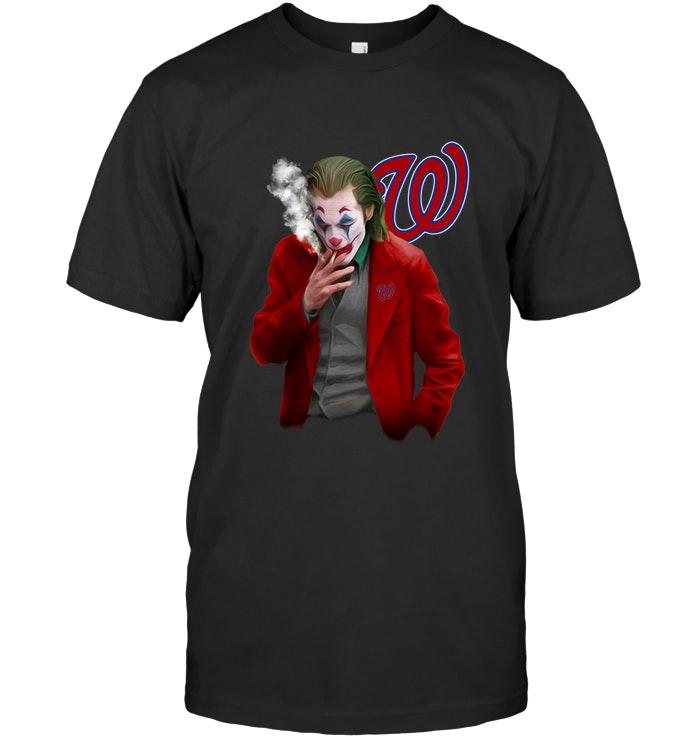 Washington Nationals Joker Joaquin Phoenix Smoking T Shirt