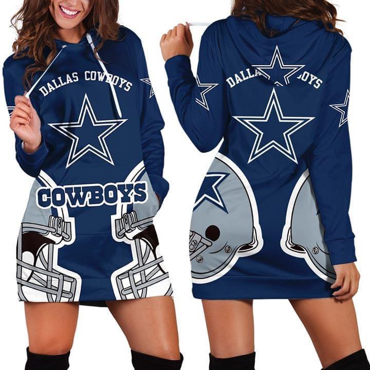 Dallas Cowboys Fan 3d Hoodie Dress