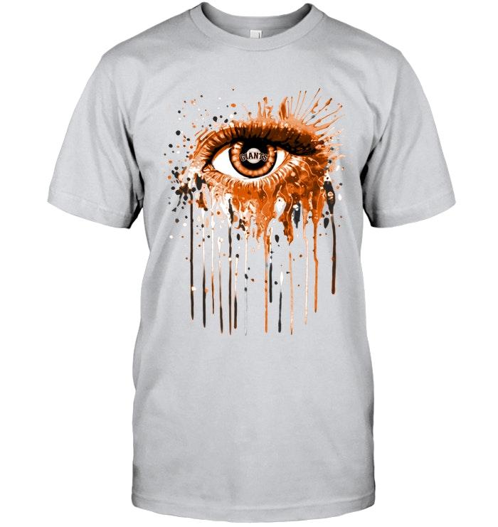 San Francisco Giants Eye Paint Drop Art Style T Shirt