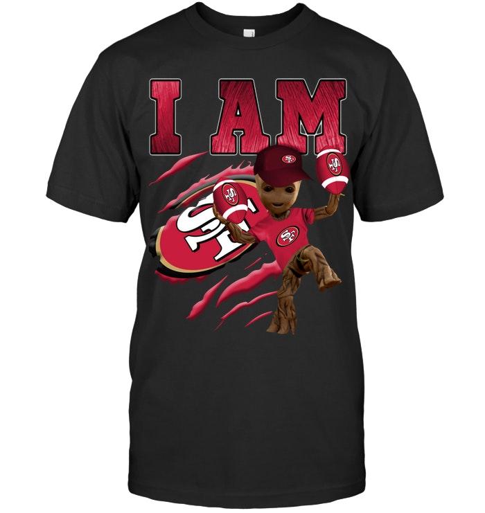 I Am Groot Loves San Francisco 49ers Fan T Shirt