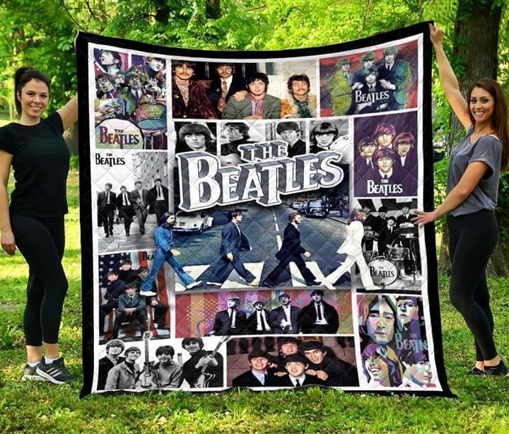 The Beatles Abbey Road For Beatles Fan Quilt Blanket