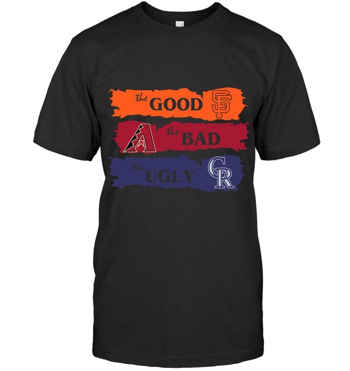San Francisco Giants The Good The Bad The Ugly Fan T Shirt
