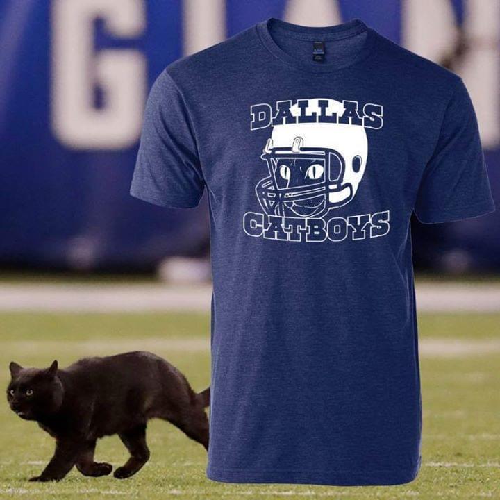 Dallas Catboys Dallas Cowboys And Cat Lover T Shirt