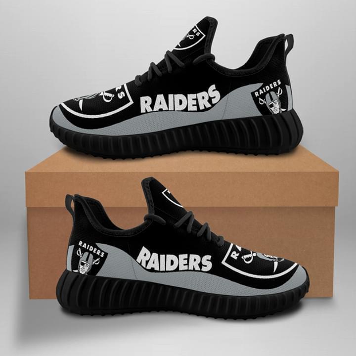 Oakland Raiders Nfl Running Shoes Reze Sneakers
