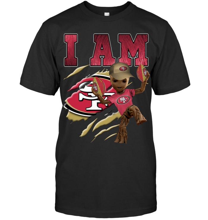 I Am Groot Loves San Francisco 49ers Fan T Shirt