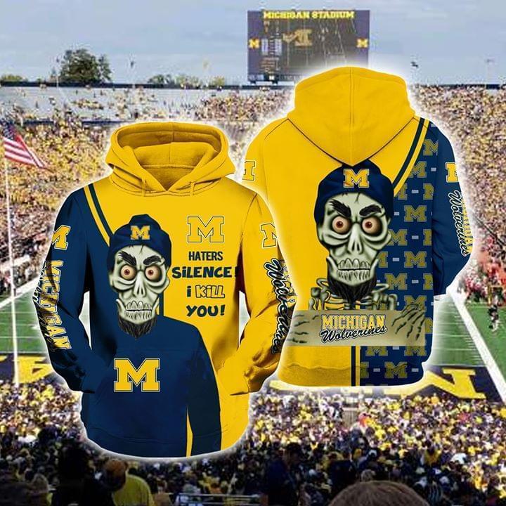 Achmed The Dead Terrorist Michigan Wolverines Haters Silence I Kill You 3d Printed Hoodie 3d