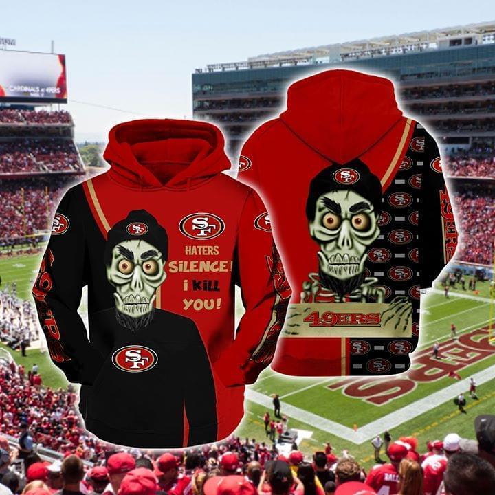 Achmed The Dead Terrorist San Francisco 49ers Haters Silence I Kill You 3d Printed Hoodie 3d