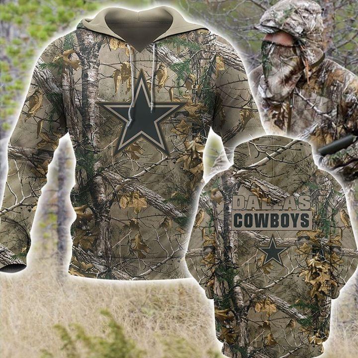 Dallas Cowboys Forest 3d Printed Hoodie 3d