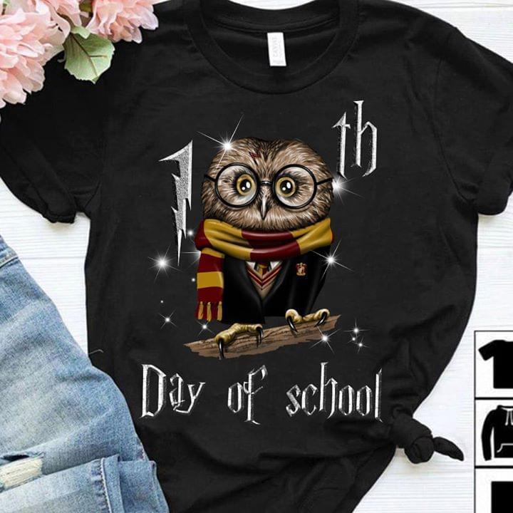 100th Day Of School Harry Potter Owl T Shirt