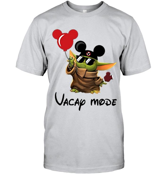 Baby Yoda Mandalorian Vacay Mode T Shirt