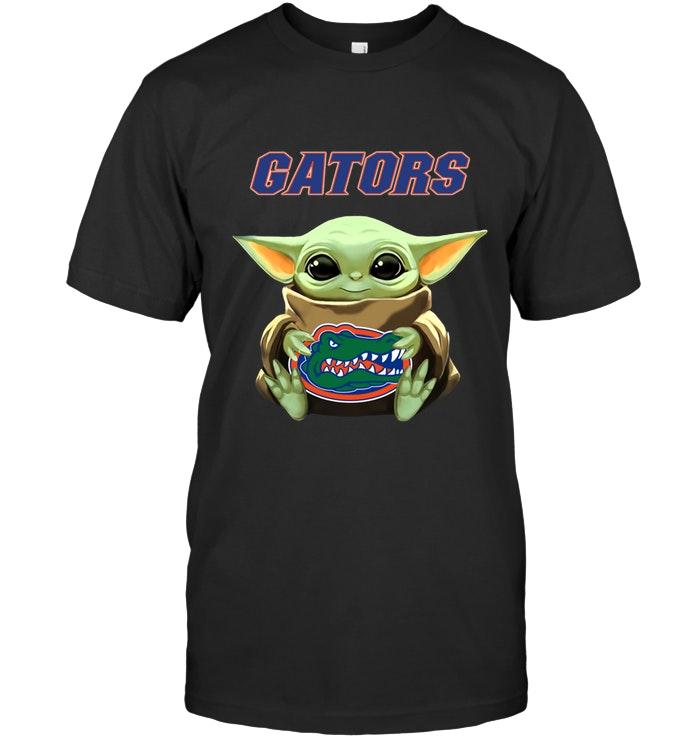 Baby Yoda Loves Florida Gators Star Wars The Mandalorian Fan T Shirt