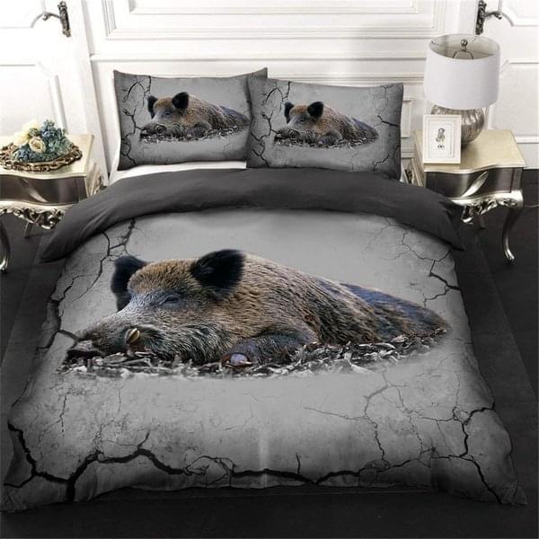 Wild Boar Lover Bedding Set