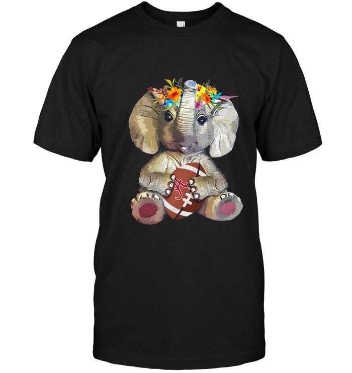 Alabama Crimson Tide Elephant Football Shirt