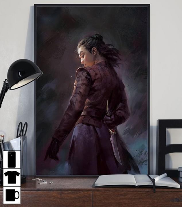 Arya Stark Game Of Thrones Poster Canvas