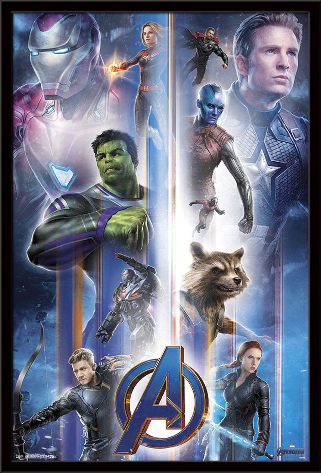 Avenger Endgame Marvel Superheroes Poster Canvas