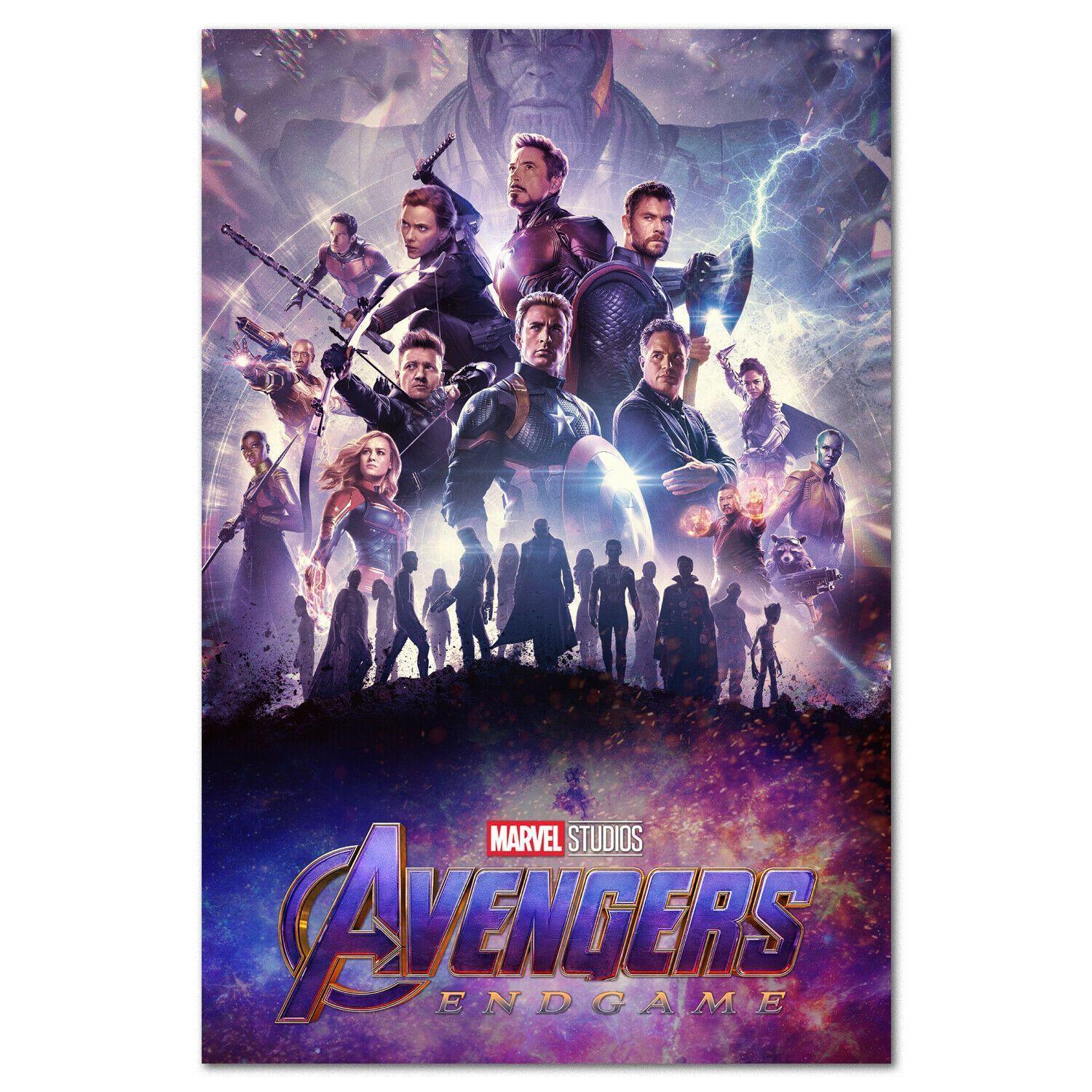 Avenger Endgame Poster Canvas