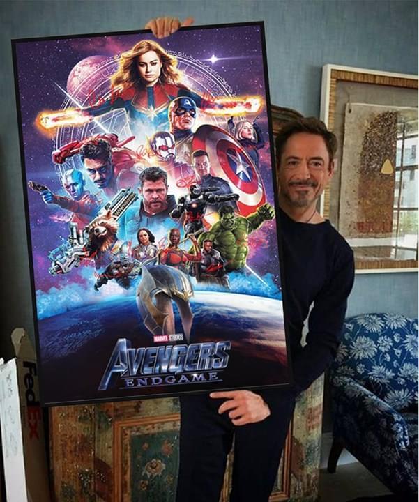 Avengers Endgame Poster Canvas