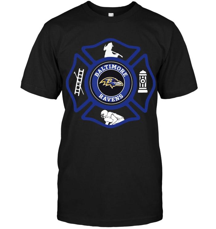 Baltimore Ravens Firefighter Shirt