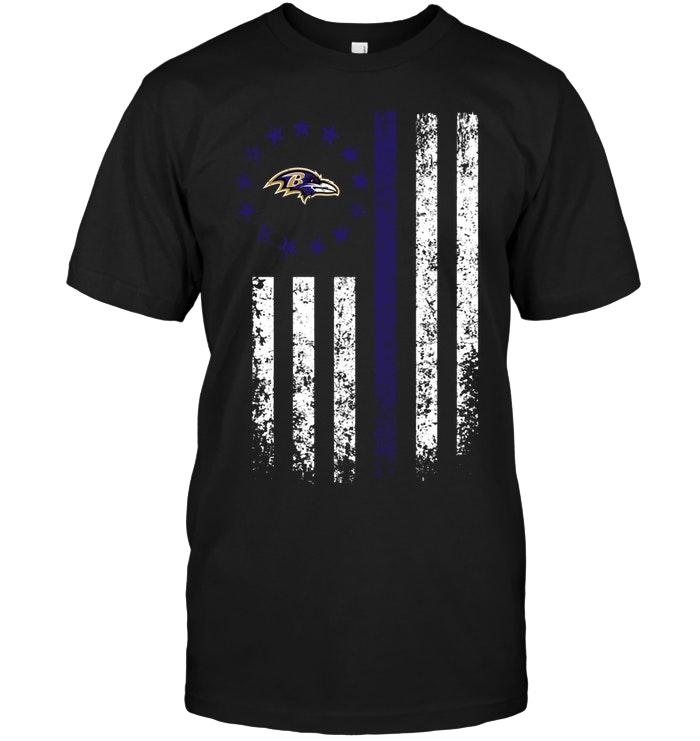 Baltimore Ravens American Flag Star Shirt