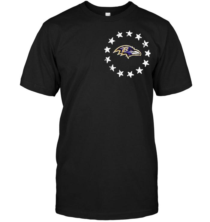 Baltimore Ravens American Star Flag Shirt