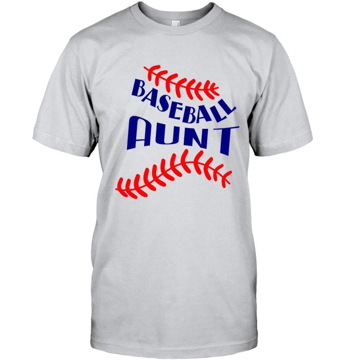 Baseball Aunt Ash T Shirt