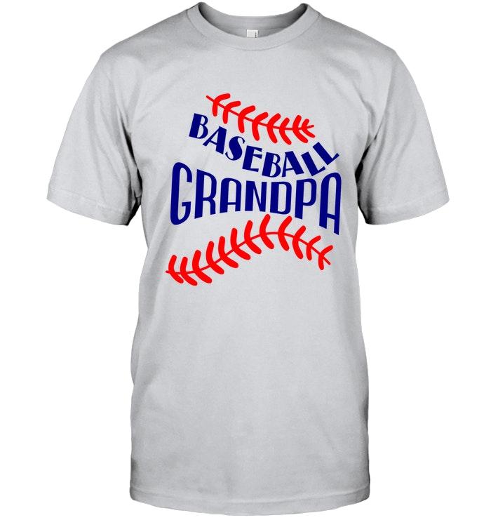 Baseball Grandpa Ash T Shirt