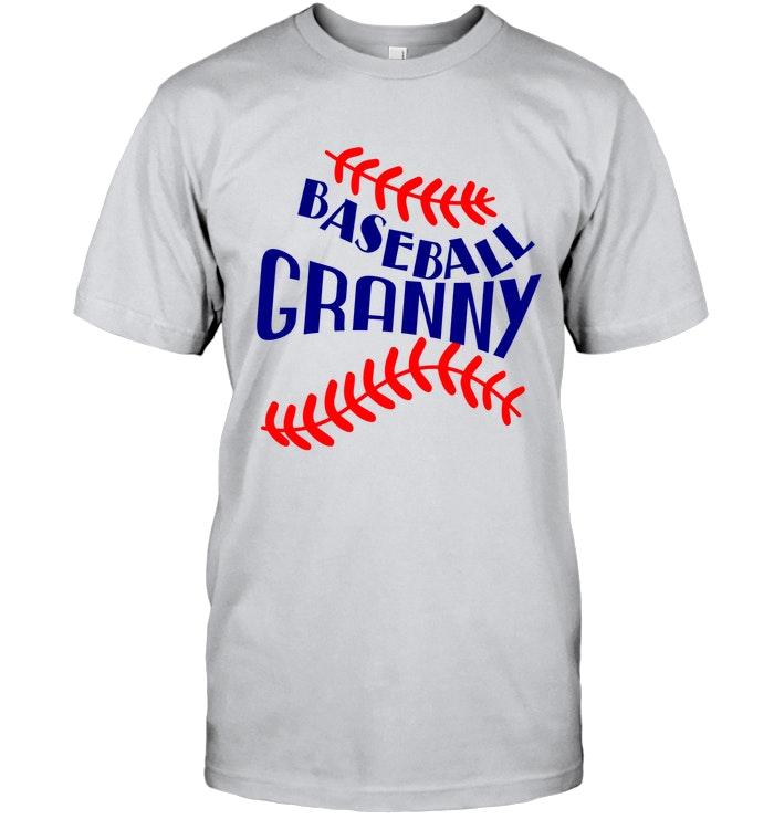 Baseball Granny Ash T Shirt