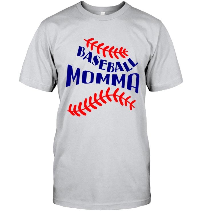 Baseball Momma Ash T Shirt