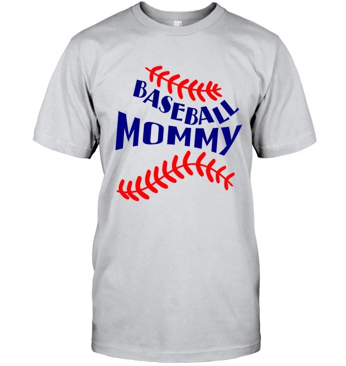 Baseball Mommy Ash T Shirt
