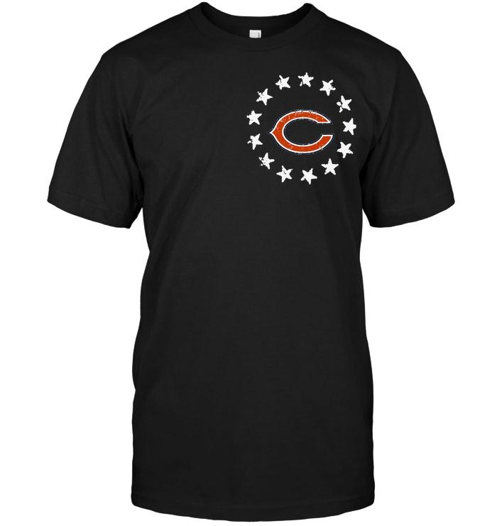 Chicago Bears American Star Flag Shirt