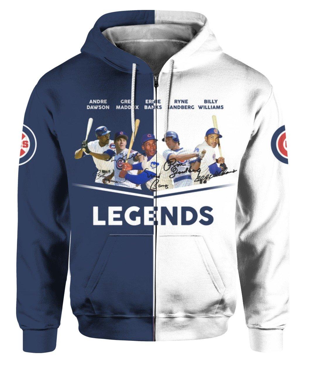 Chicago Cubs Legend 3d Full Printed Shirt