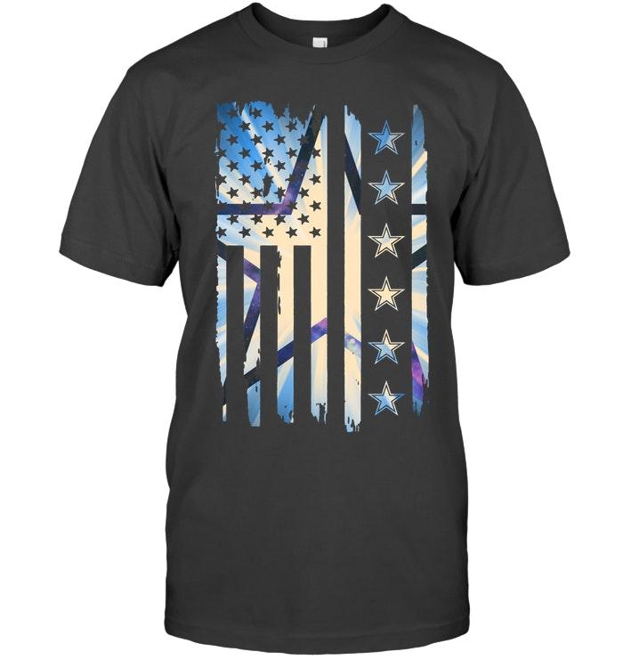 Dallas Cowboys 4th July Independence Day American Flag Shirt