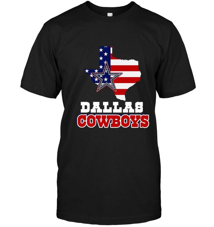 Dallas Cowboys Texas 4th July Independence Day American Flag Shirt