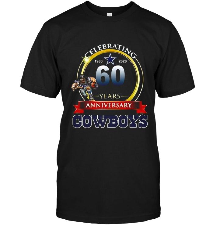 Dallas Cowboys Celebrating 60 Years Anniversary Shirt
