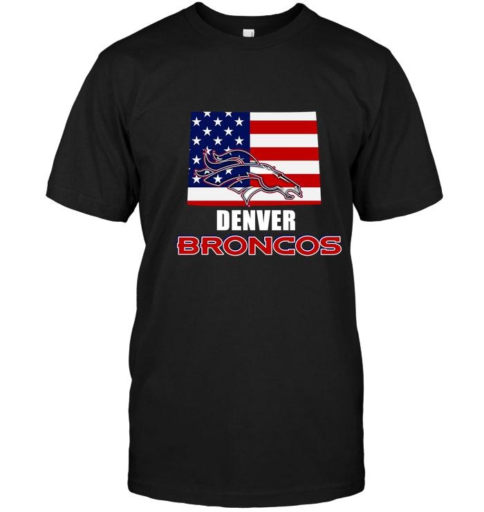Denver Broncos Colorado 4th July Independence Day American Flag Shirt