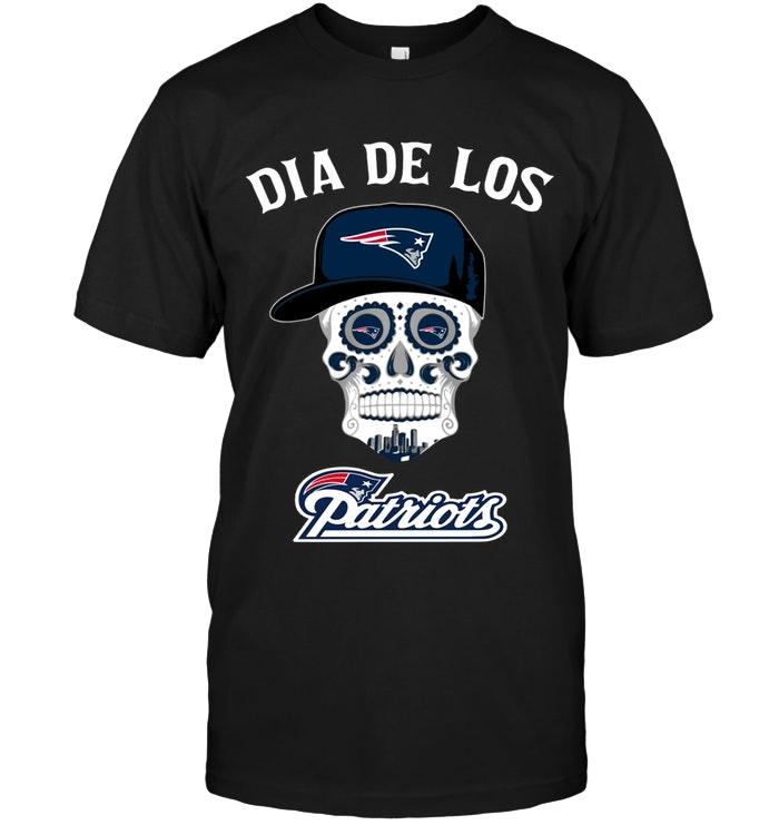 Dia De Los New England Patriots Sugar Skull Poco Loco Shirt
