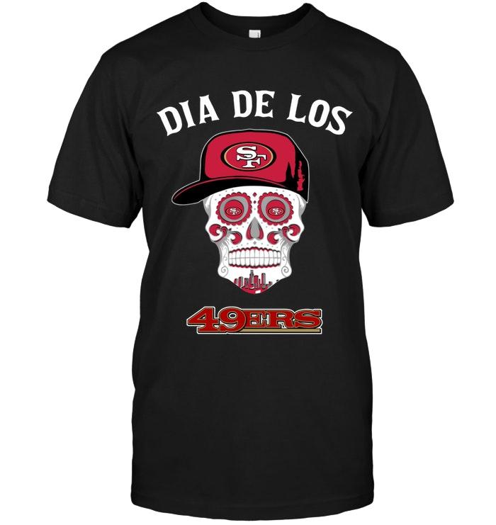 Dia De Los San Francisco 49ers Sugar Skull Poco Loco Shirt