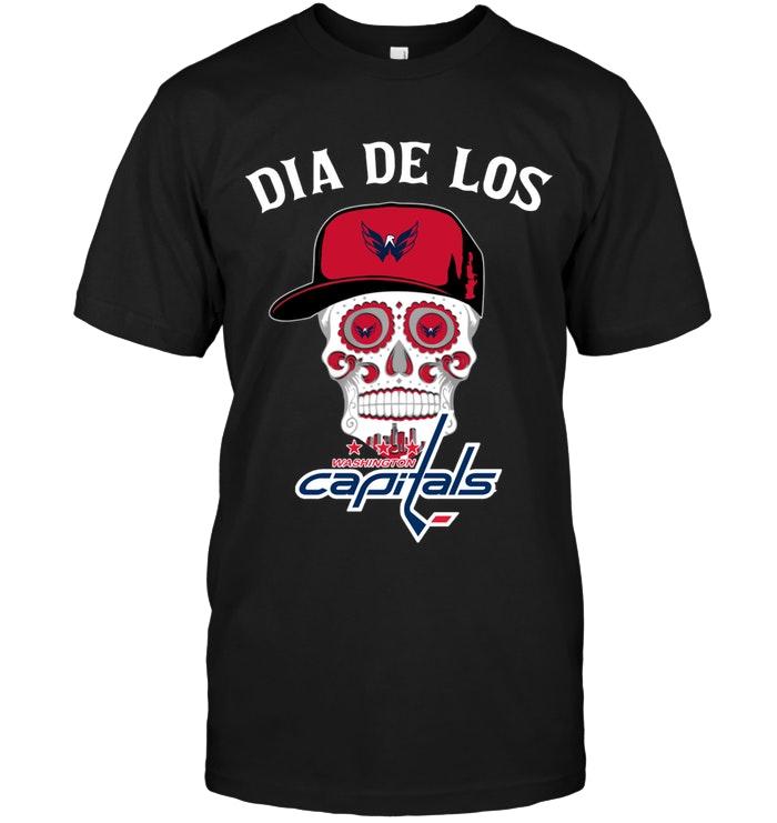 Dia De Los Washington Capitals Sugar Skull Poco Loco Shirt